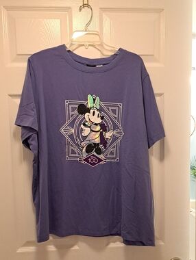 Disney Purple Minnie Mouse 100th Anniversary Graphic Tee